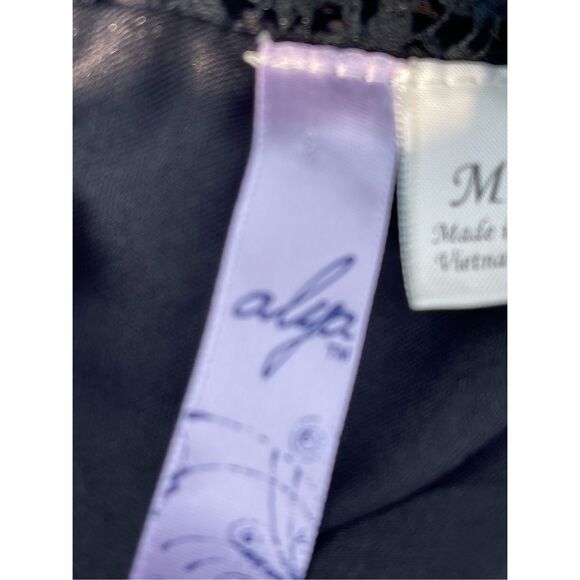 Alya size M black swing tank lace dress. - Picture 5 of 7